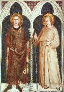St Louis of France and St Louis of Toulouse Simone Martini